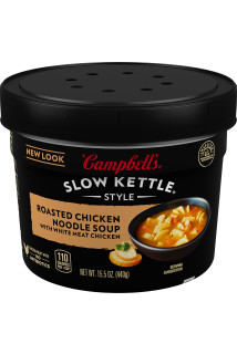Roasted Chicken Noodle Soup with White Meat Chicken