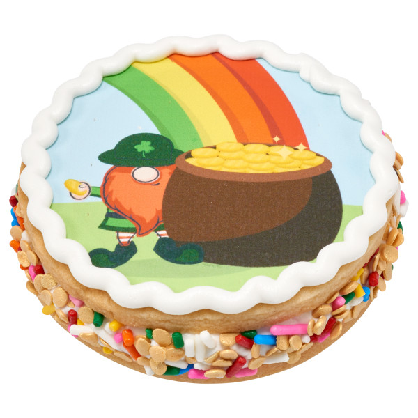 Rainbow Pot Of Gold PhotoCake® Edible Image®