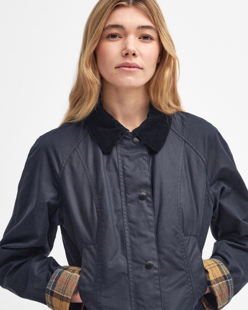 Beadnell® Waxed Jacket Classic Navy
