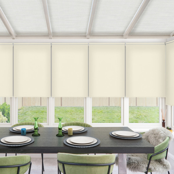 Acacia Wide Cream Roller Blind