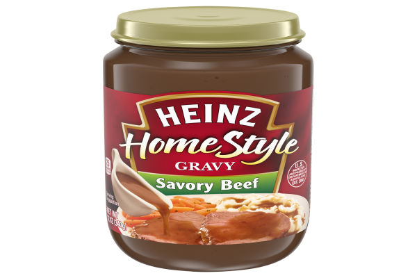 Heinz HomeStyle Savory Beef Gravy, 12 oz Jar - My Food and Family