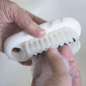 Carlisle, Sparta, 5in, Hand & Nail Brush, Polypropylene Bristles, White