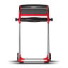 Tork, W1 Industrial Floor Stand,  Wiper Dispenser, Black/Red