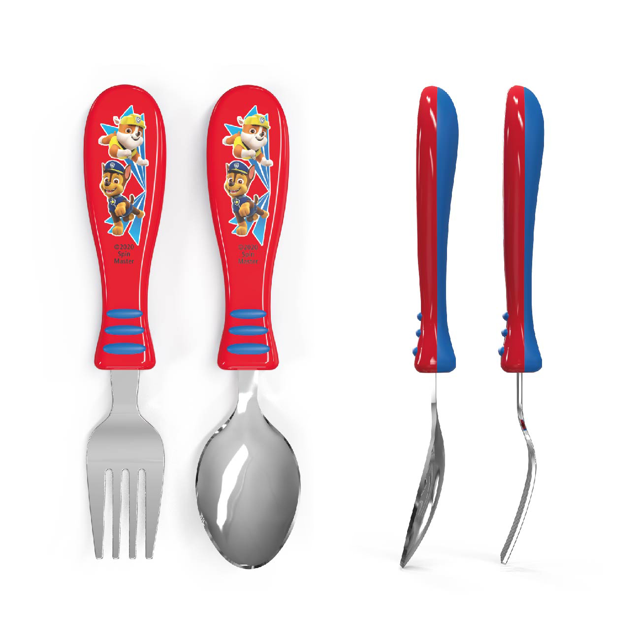 Paw Patrol Kid’s Flatware, Chase and Rubble, 2-piece set slideshow image 3