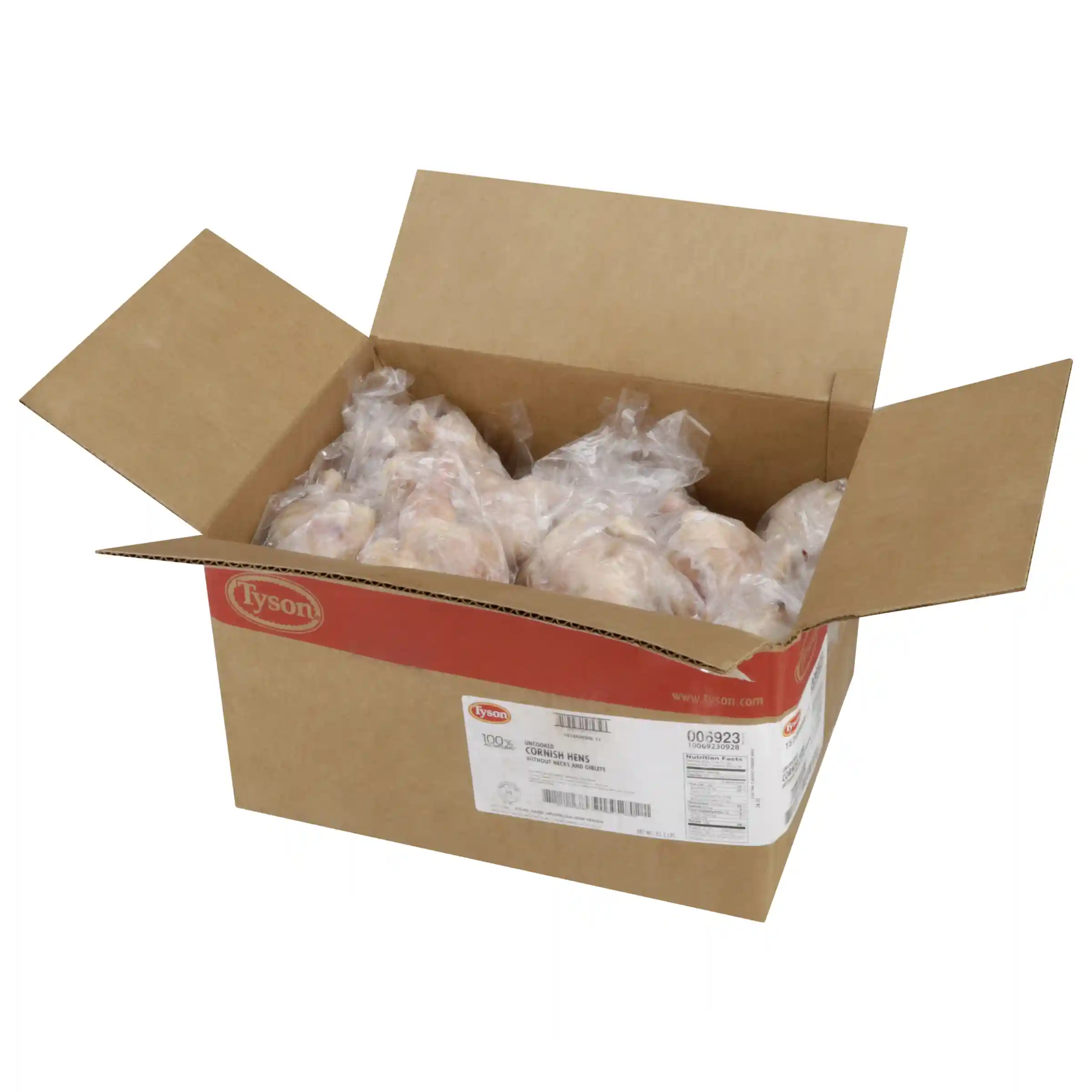 Tyson® Uncooked Whole Cornish Hens, 24/case  _image_4
