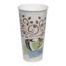 Dixie®, PerfecTouch® Insulated Paper Hot Cups, 20 oz, Multicolor