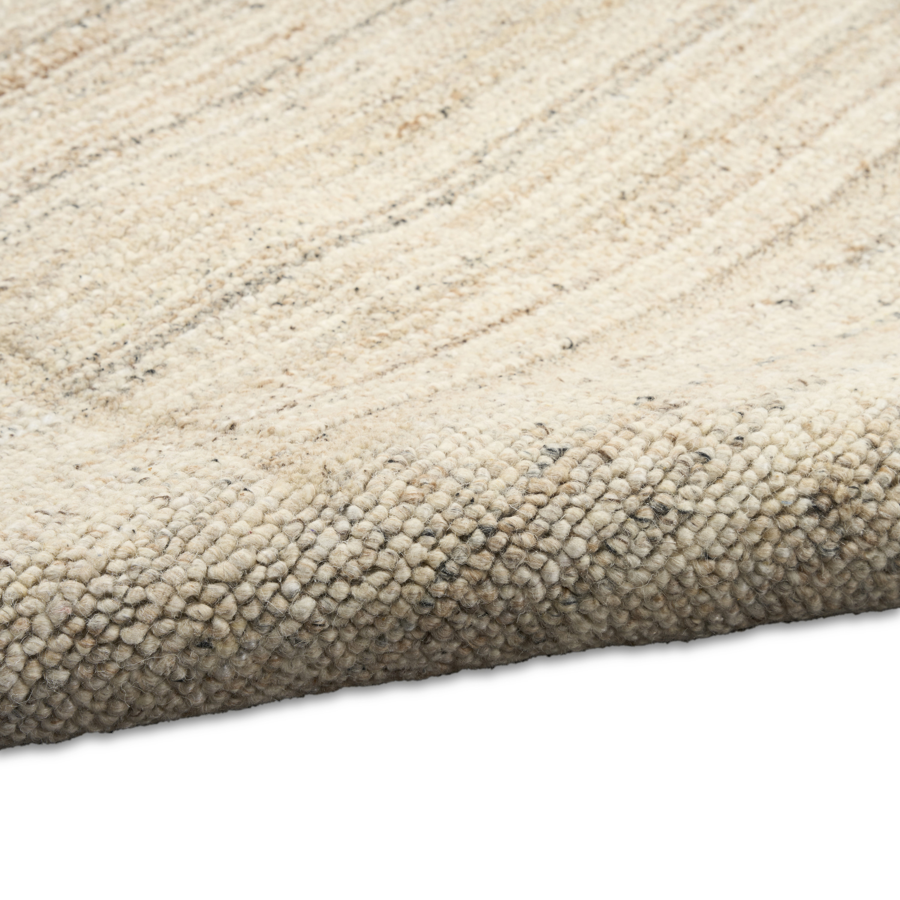 Calvin Klein CK082 Ridge 7'9" x 9'9" Beige Ivory Farmhouse Indoor Rug