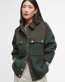 Overshirt lavorata Maxine 
