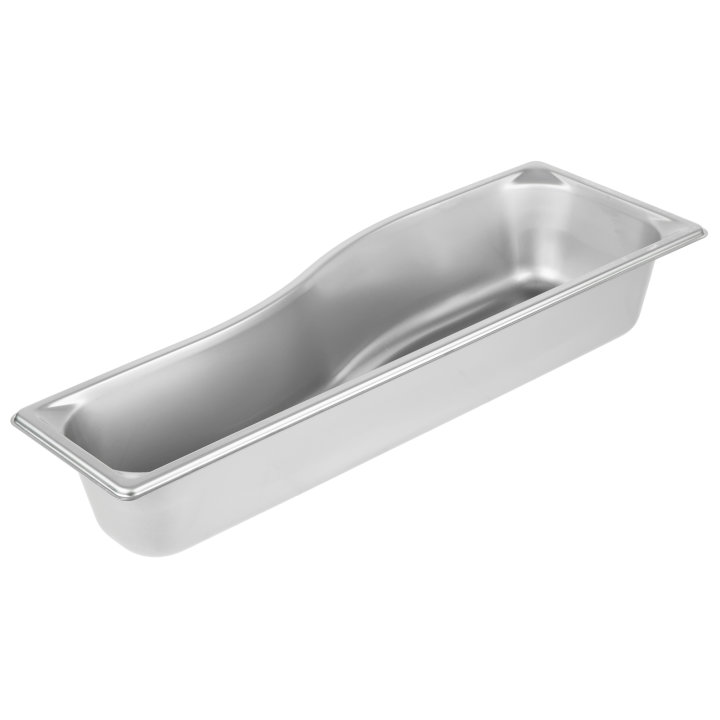 Full-size 3 ½-inch-deep Super Pan® stainless steel super shape long wild pan