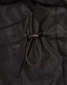 Waxed Storm Hood Rustic