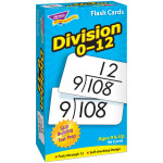 TREND Division 0-12 Skill Drill Flash Cards T-53106