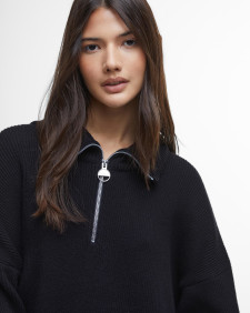 Franchesca Half-Zip Jumper Classic Black