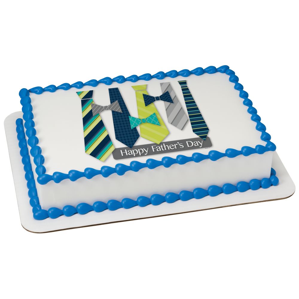 Image Cake Happy Father's Day Ties