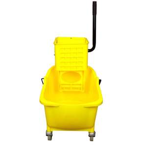 Impact, Value-Plus, 35qt, Mop Bucket w/ Sidepress Wringer, Yellow