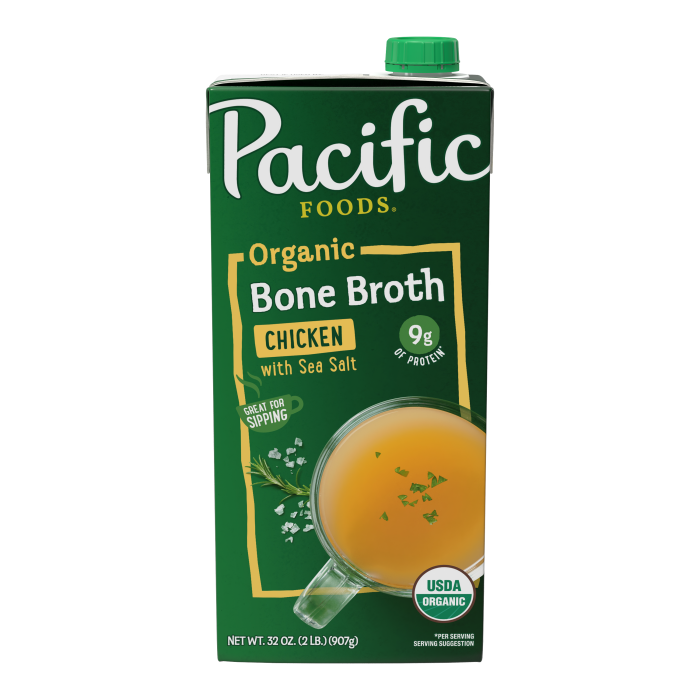 Organic Salted Chicken Bone Broth