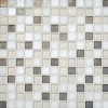 Muse Grotto Blend 1×1 Straight Set Mosaic