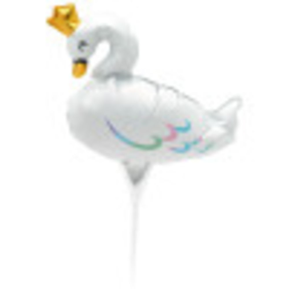 Image Cake Inflatable Princess Swan