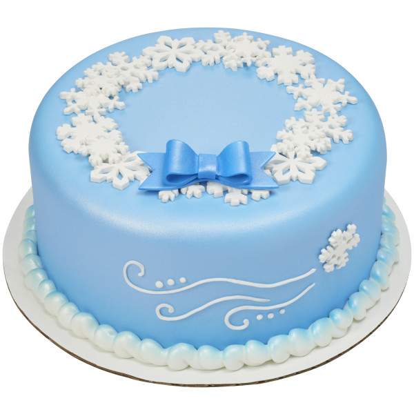 Snowflake Assortment Gum Paste Layon