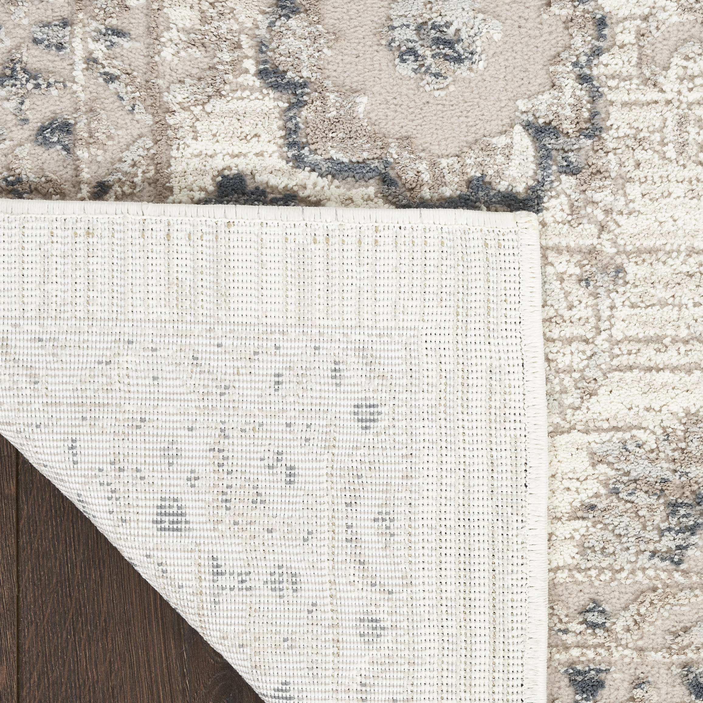 Nourison Eco Cycle 7'10" x 9'10" Ivory Multicolor Vintage Indoor Rug
