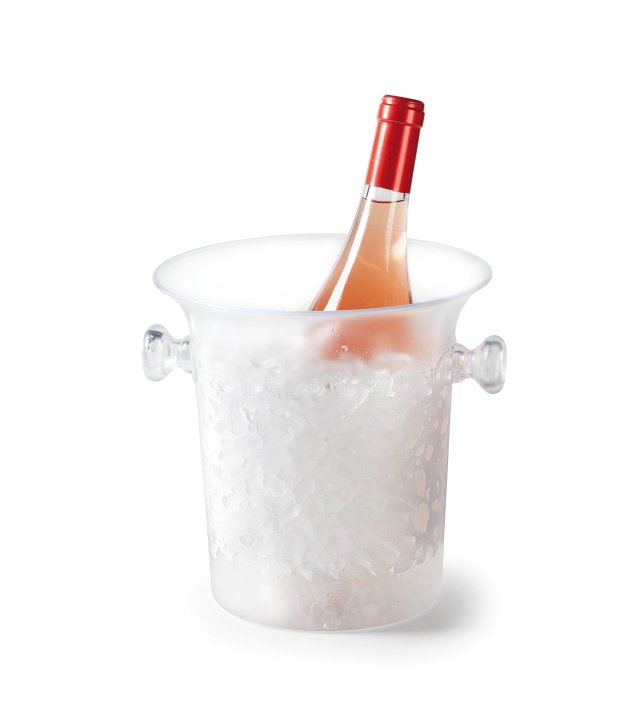 Seau à champagne en plastique de 21 cm