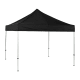 Non-Printed Black Tent Fabric Canopy