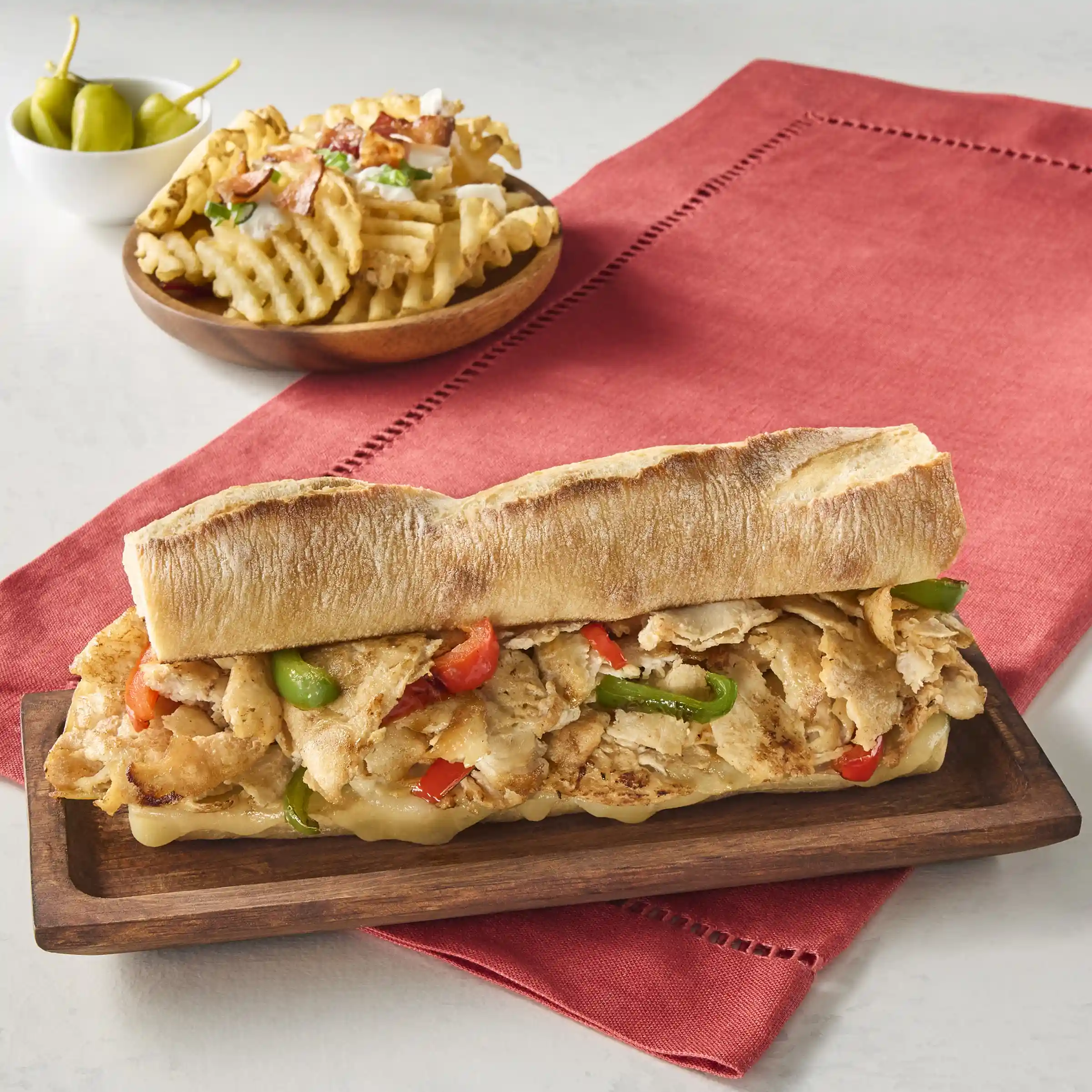 Original Philly® Chicken Sandwich Slices, 4 oz https://images.salsify.com/image/upload/s--K3plSRj3--/q_25/b47532c11a0e870b37d19d27fc310977c13f2745.webp