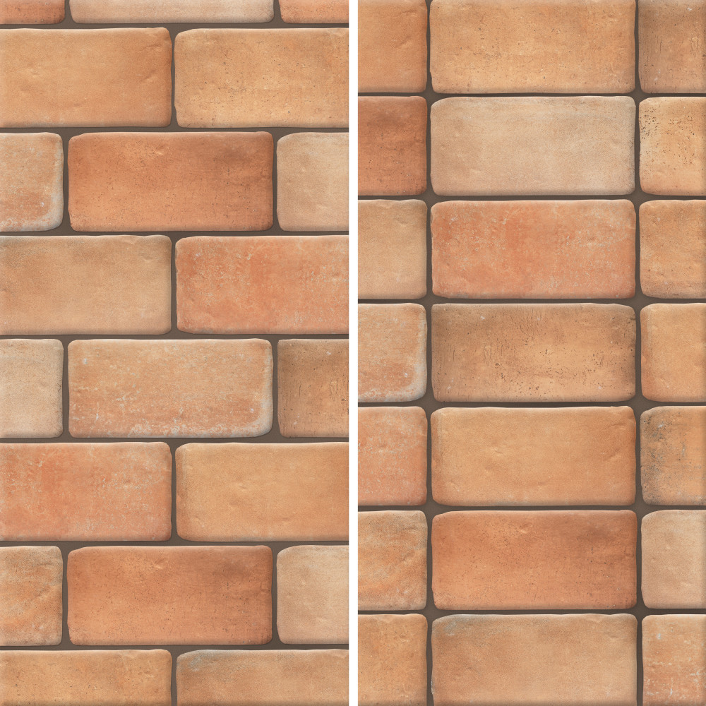 Benisa Cotto 5-7/8 in. x 11-7/8 in. Porcelain Floor and Wall Tile
