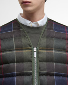 Gilet reversibile in piuma d’oca 
