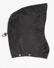 Waxed Storm Hood Rustic