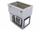 120 Volt Three-Well Hot or Cold Drop-In with Auto Drain