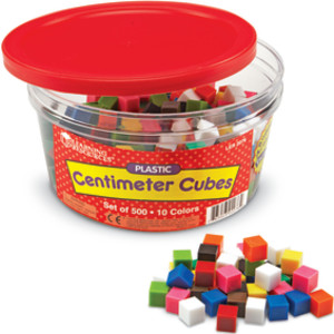 Centimeter Cubes, Pack of 500