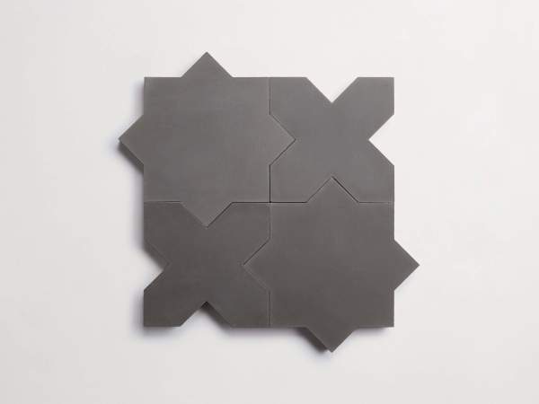 cement | pavimenti act I | charcoal | casablanca star + cross (bundle) 