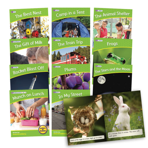 Decodable Readers: Letters & Sounds Phase 4 Set 2 Non-Fiction