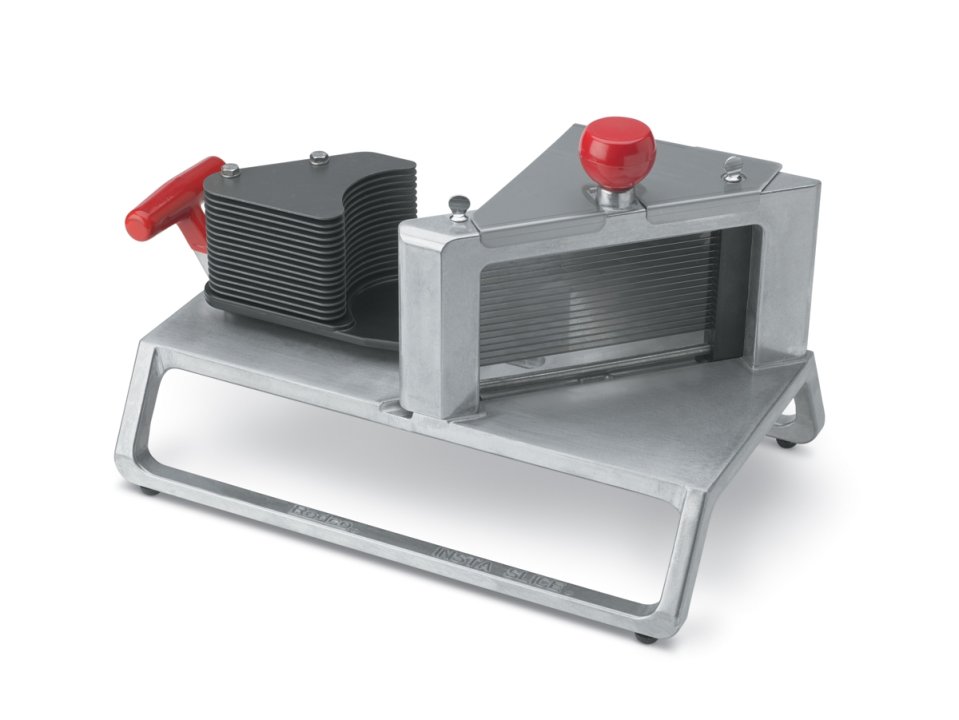 ⅜-inch scalloped InstaSlice™ fruit and vegetable slicer