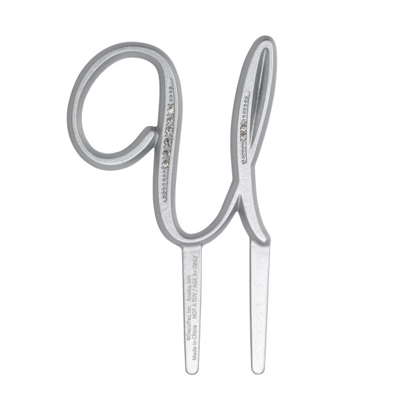 2.5" U Diamond Letter Monogram