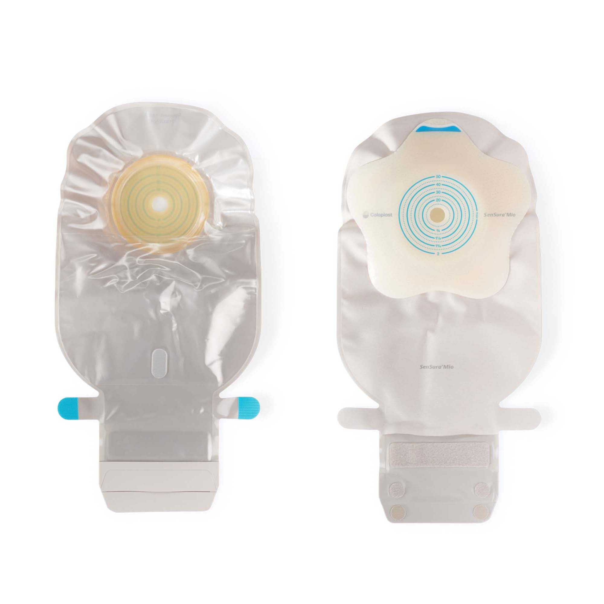 SenSura® Mio Convex Flip 1-Piece Transparent Ostomy Pouch, 10 – 50mm Stomas