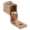 SLU Series Mechanical Lug Electrolytic Copper 350 kcmil to 1/0 AWG 5/16 in. Bolt 1.5 in. L Tang 3.187 L x 1 in. W