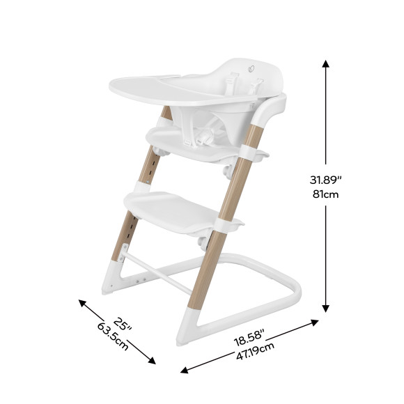 RightSeat Multistage High Chair Support Specifications
