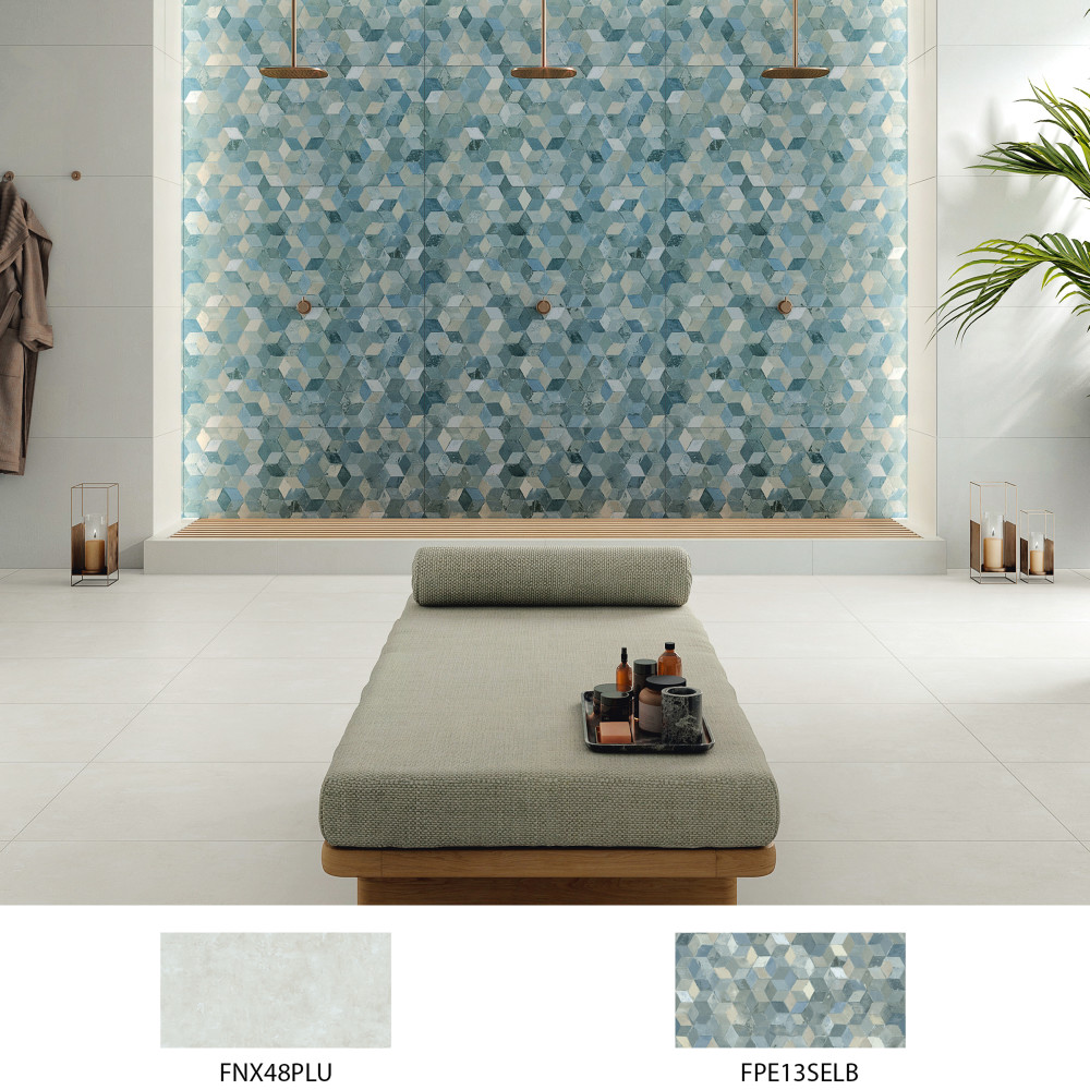 Pictura Faber Aquileia 23-1/2 in. x 47 in. Porcelain Floor and Wall Tile