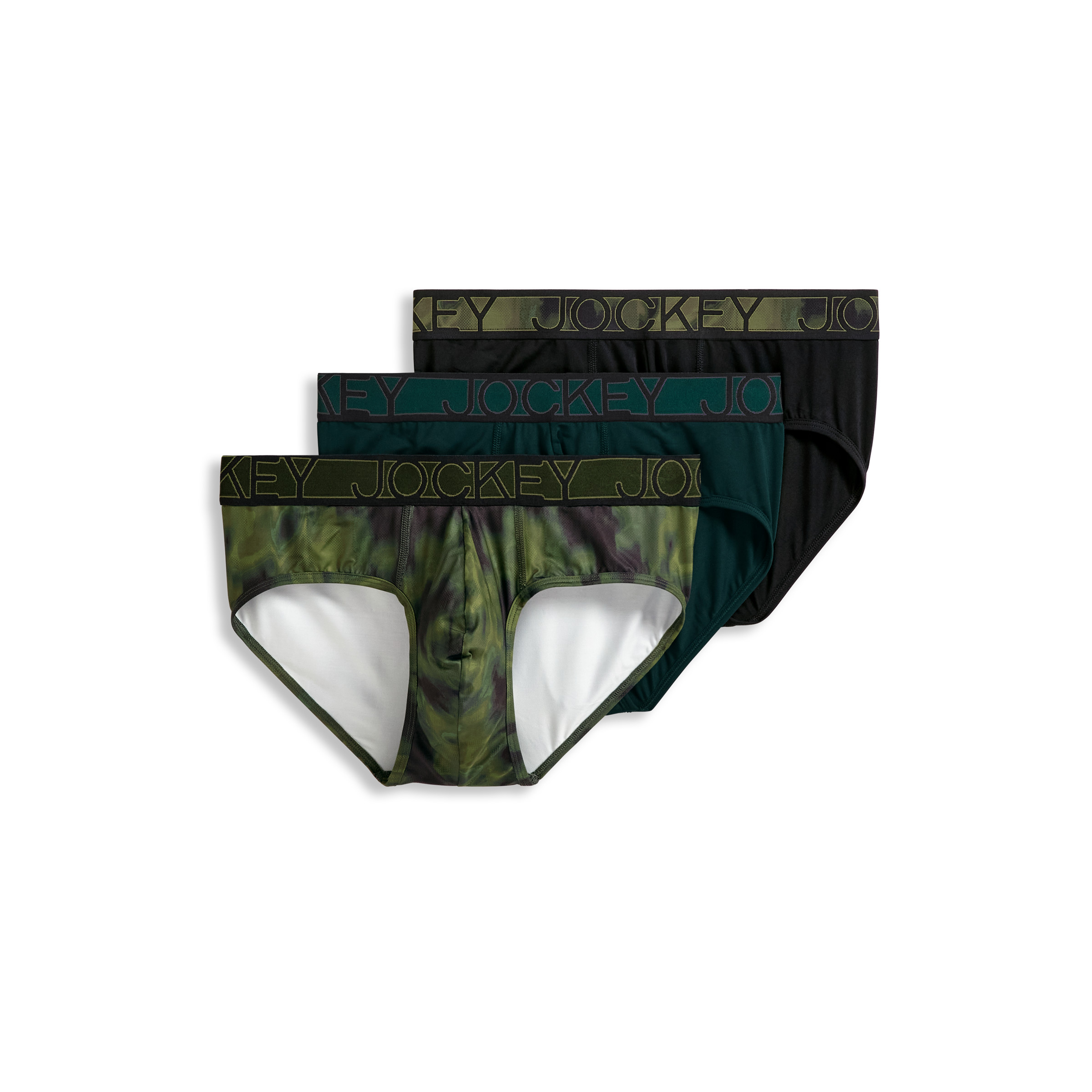Jockey Men's Active Microfiber Brief - 3 Pack - Picture 6 of 47