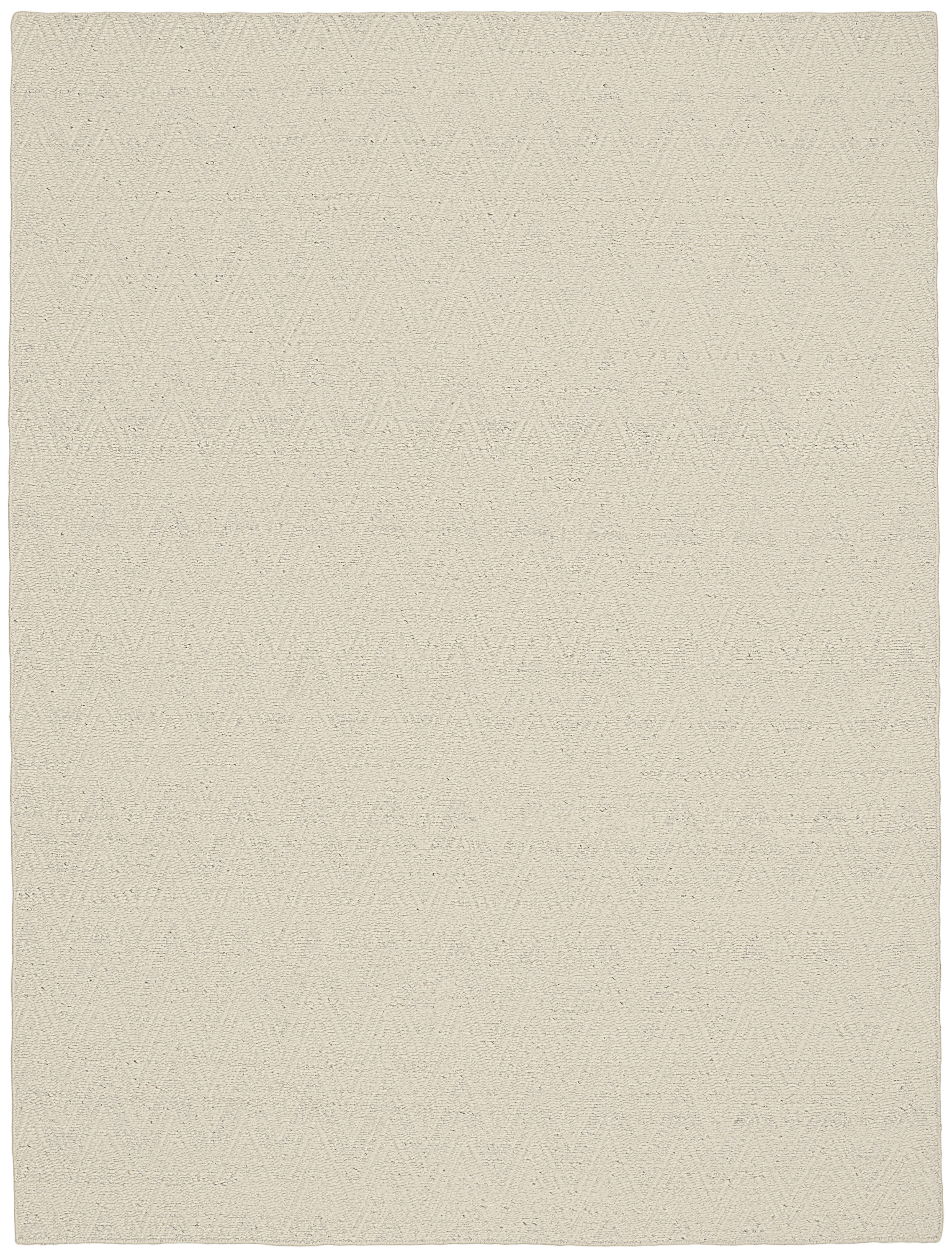 DKNY Pure Purl 9'9" x 13'9" Ivory Modern Indoor Rug