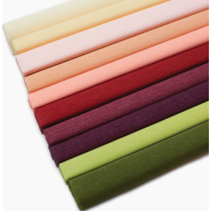 Extra Fine Crepe Paper, 10 Assorted Colors, 10.7 sq. ft