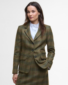 Wollblazer Carlby Tailored Arabesque/Brown