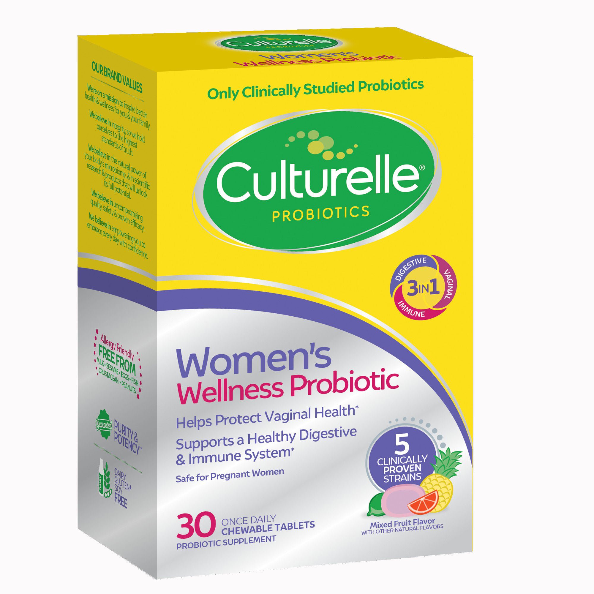 Culturelle® Women's Wellness Probiotic Chewables