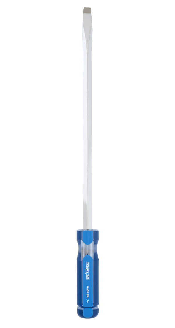 S382A 3/8 x 12-inch Professional Slotted Screwdriver