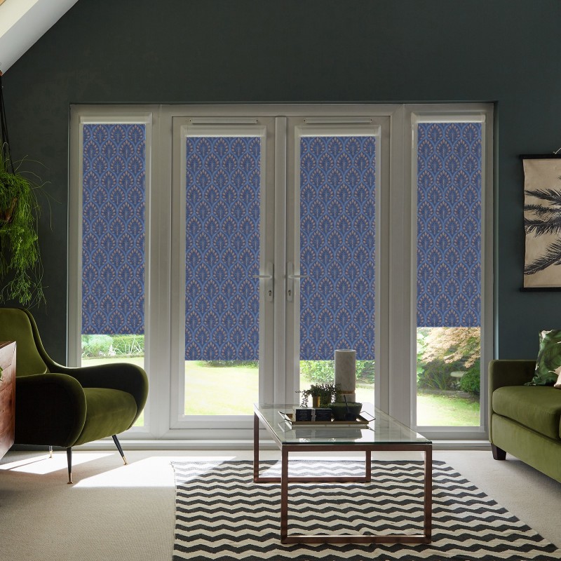 Elodie Sapphire Roller Blind