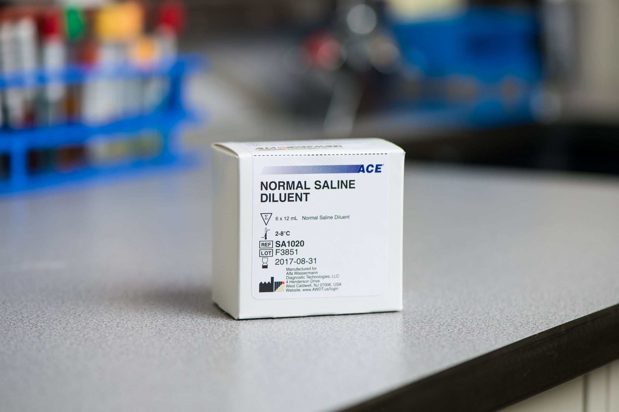 Ace® General Chemistry Reagent Diluent, Normal Saline 0.9% test