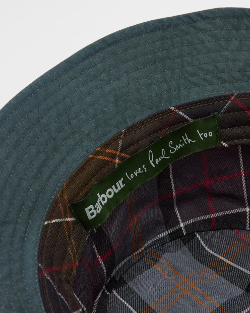 Paul Smith loves Barbour Bucket Hat Multi