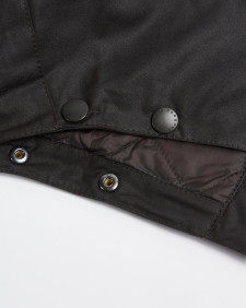 Waxed Storm Hood Rustic