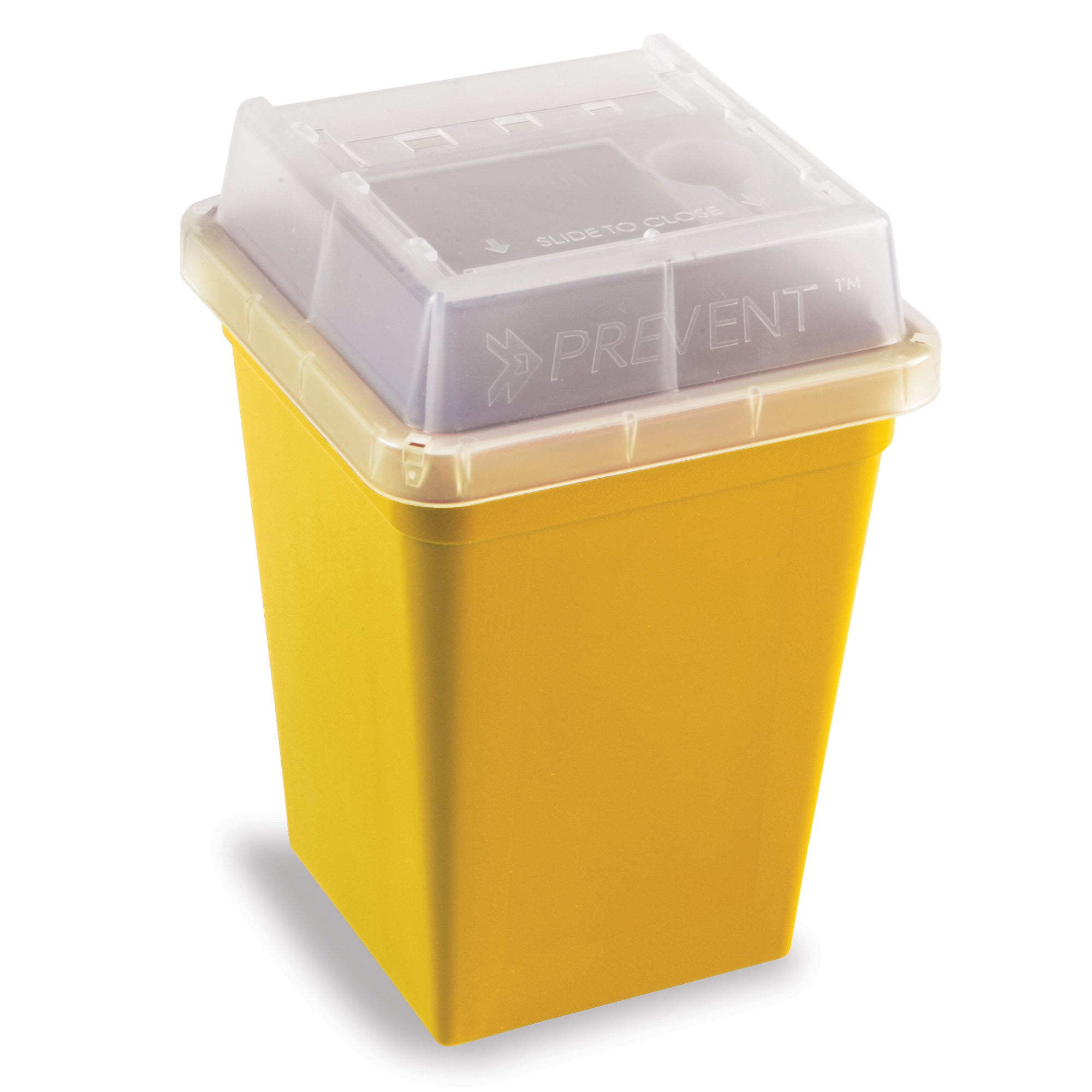 Heathrow Scientific LLC CONTAINER, SHARPS CHEMO YLW 1L(18/CS)